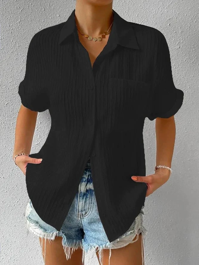 LuxeAura™ Blouse — Wrap Yourself in Flattering Comfort and Timeless Confidence