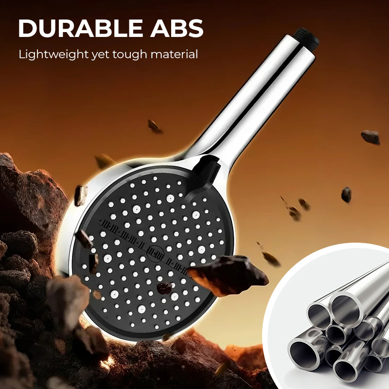 AquaPulse™ Adjustable Rainfall Shower Head — Experience Total Body Bliss with Every Drop