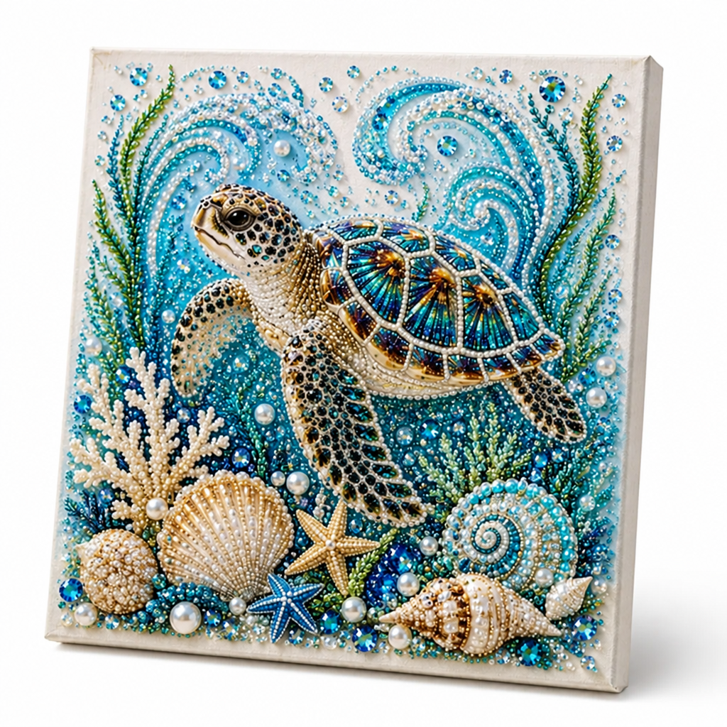 PearlTide™ — Unwind as you create sparkling coastal art that’s unmistakably yours