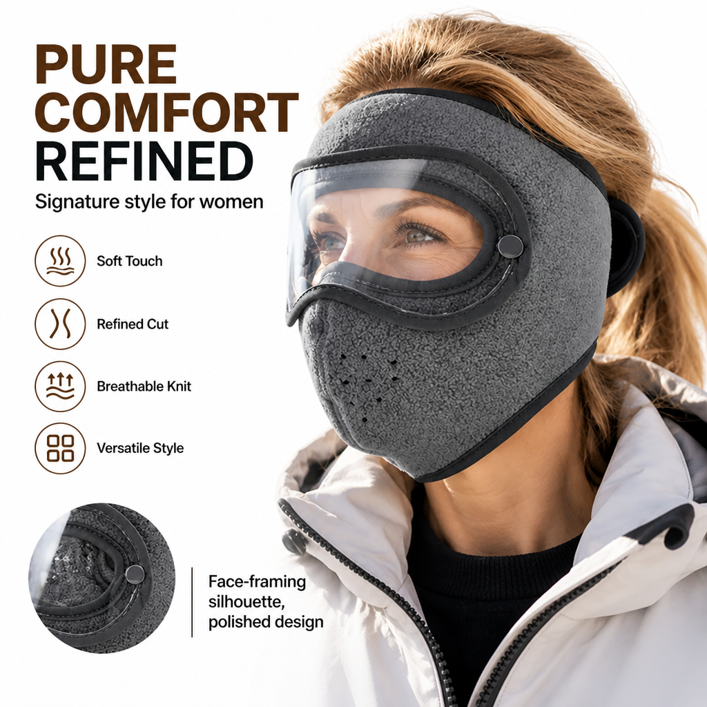 FrostComfort™ — Keep the cold off your face and enjoy every winter adventure