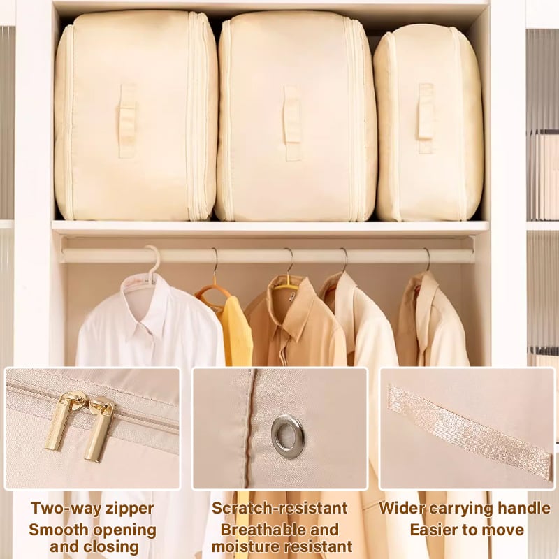 SpaceSlim™ Compression Organizers — Unlock Hidden Space and Tame Chaos Instantly