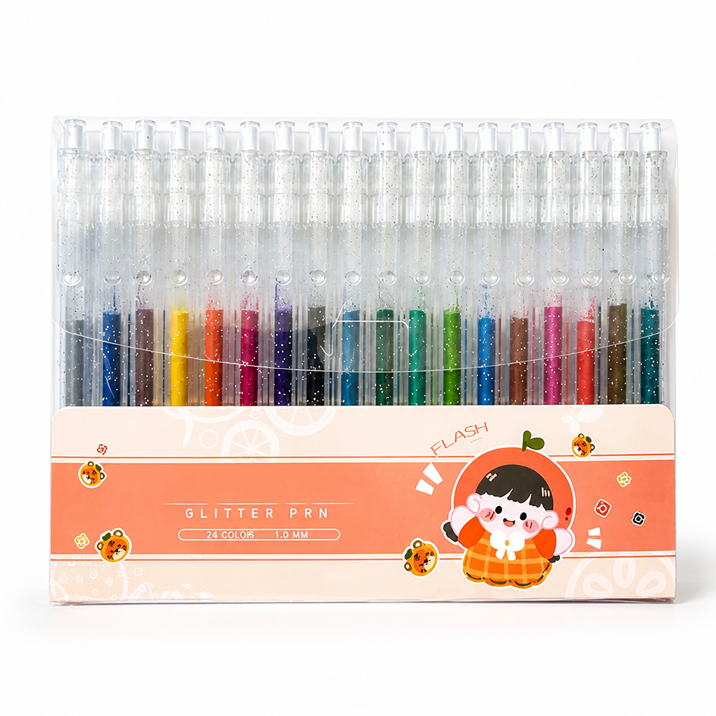 RamielleShine™ — Ignite Every Page with Smudge-Free, Glowing Glitter Magic