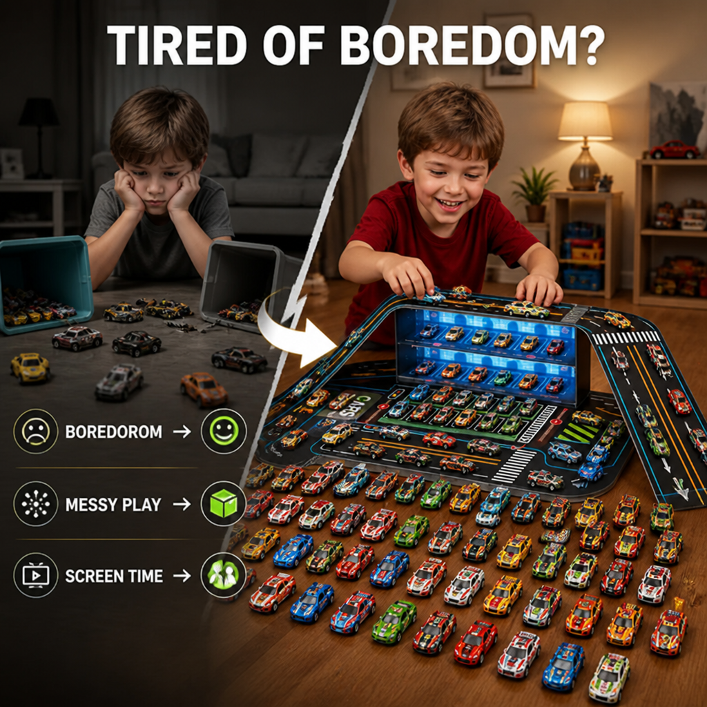 TurboTrack™ — Ignite Your Child’s Focus and Fuel Endless Racing Adventures