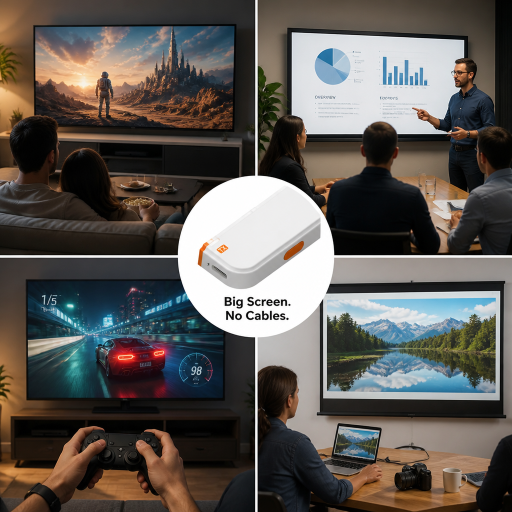 Castlink™ — Turn Any Room Into a Cable-Free Big-Screen Experience