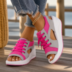LumaStride™ Open Cushion Sandals — Step Boldly with All-Day Cloudlike Comfort and Confidence