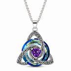 VitaLuxe™ Birthstone Knot Necklace — Carry Ancient Strength and Soulful Love Wherever You Go