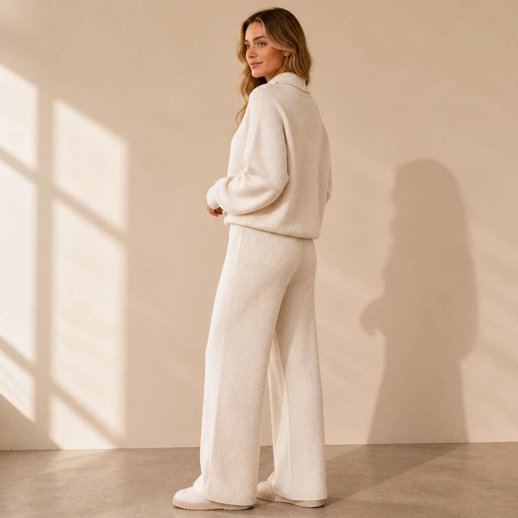 CozyDrape™ — Feel warm, look polished, and get dressed in seconds