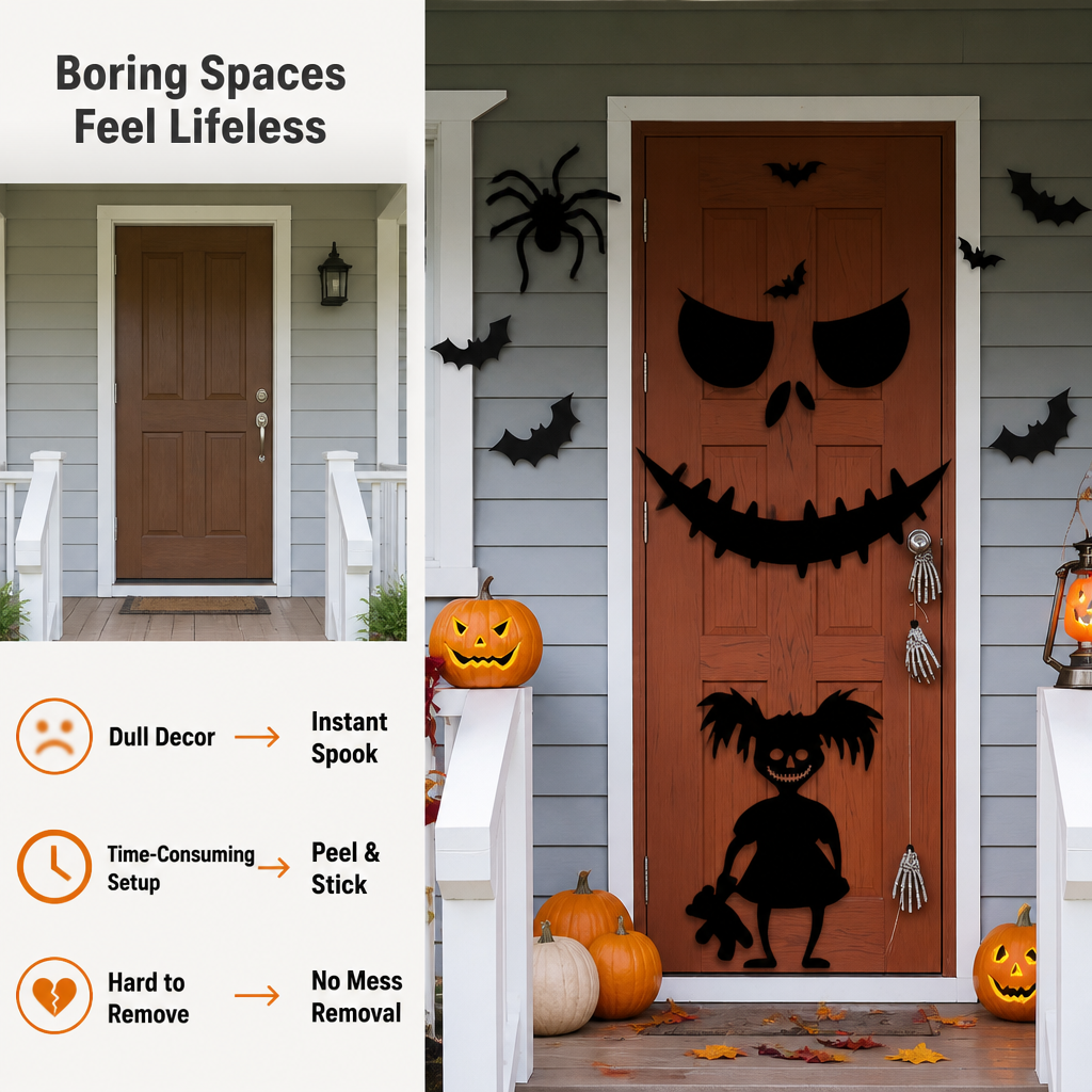ShadowGrasp™ Halloween Stickers — Instantly Turn Any Room Into a Spine-Tingling Haunted Masterpiece