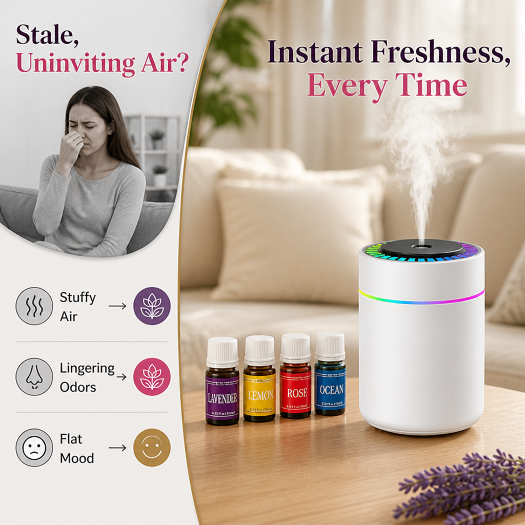 Hushbloom™ — Make Every Room Feel Like a Fresh Start