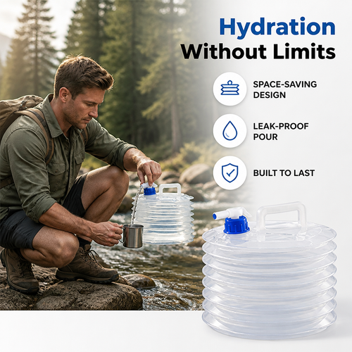 AquaFlex™ — Carry More Water, Ditch the Bulk, and Conquer Every Adventure with Ease