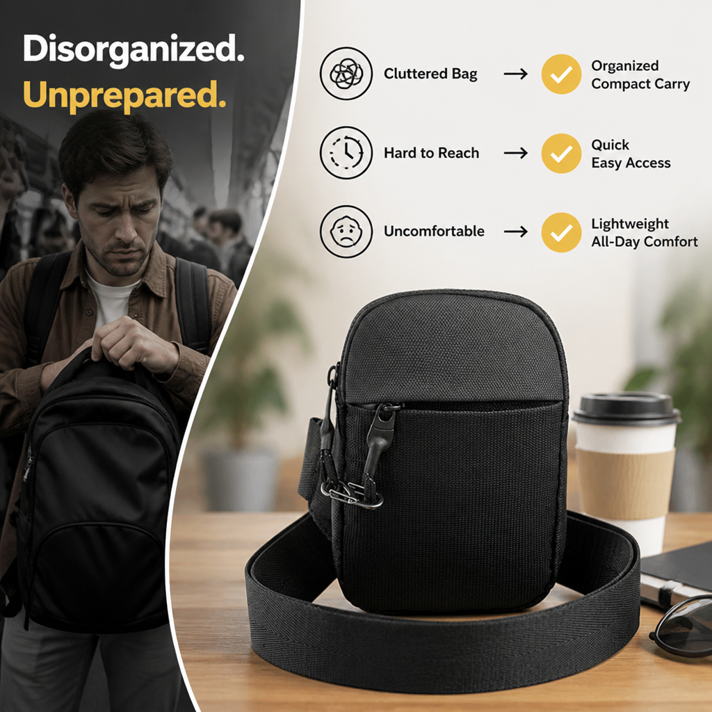 VexaCarry™ — Move Freely, Carry Smart, Look Unstoppable