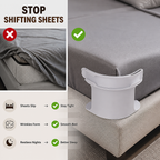 FlexiGrip™ Sheet Anchors — Lock Your Sheets, Wake Up Wrinkle-Free Every Day