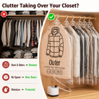 SpaceSavor™ — Unlock Jaw-Dropping Closet Space and Keep Clothes Fresh Forever