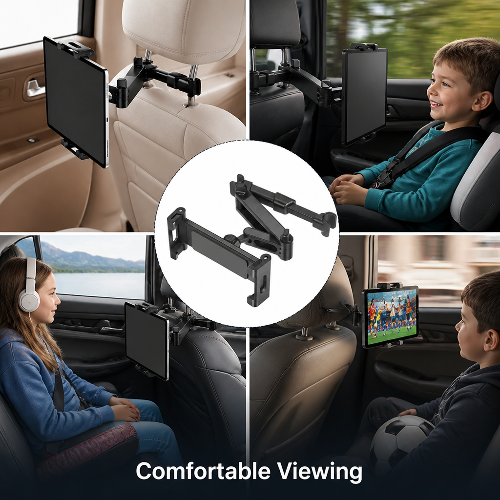 BackseatEase™ — Calmer Drives, Happier Backseat Passengers