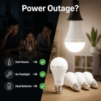 Elunexa™ — Bright, Automatic Backup Light That Keeps You Safe and Calm When Power Fails (2pcs)