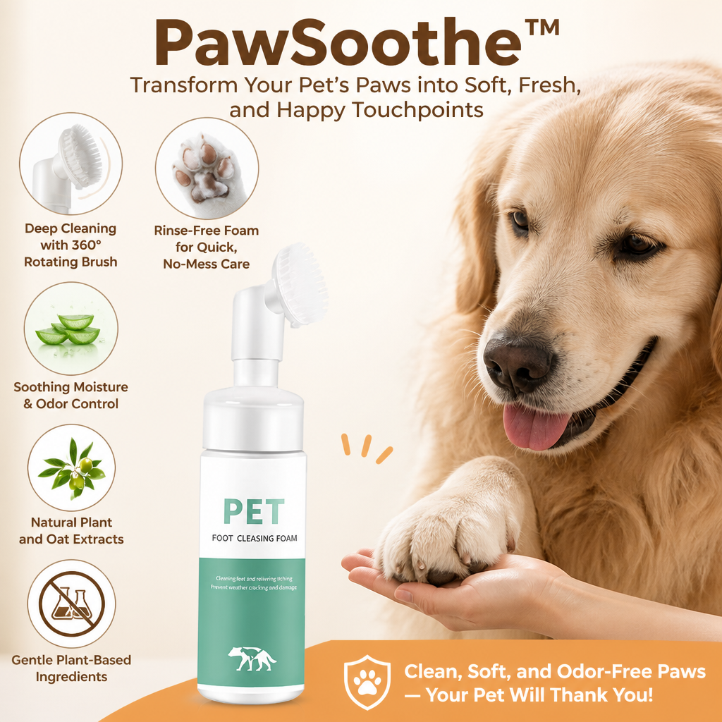 PawSoothe™ — Transform Your Pet’s Paws into Soft, Fresh, and Happy Touchpoints