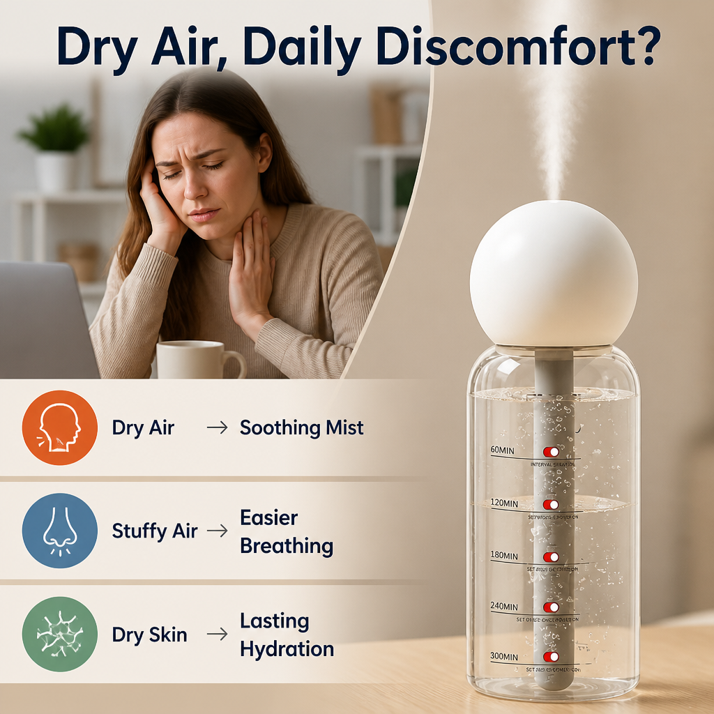Breezelle™ — Transform Your Space with Instantly Soothing, Silky Air