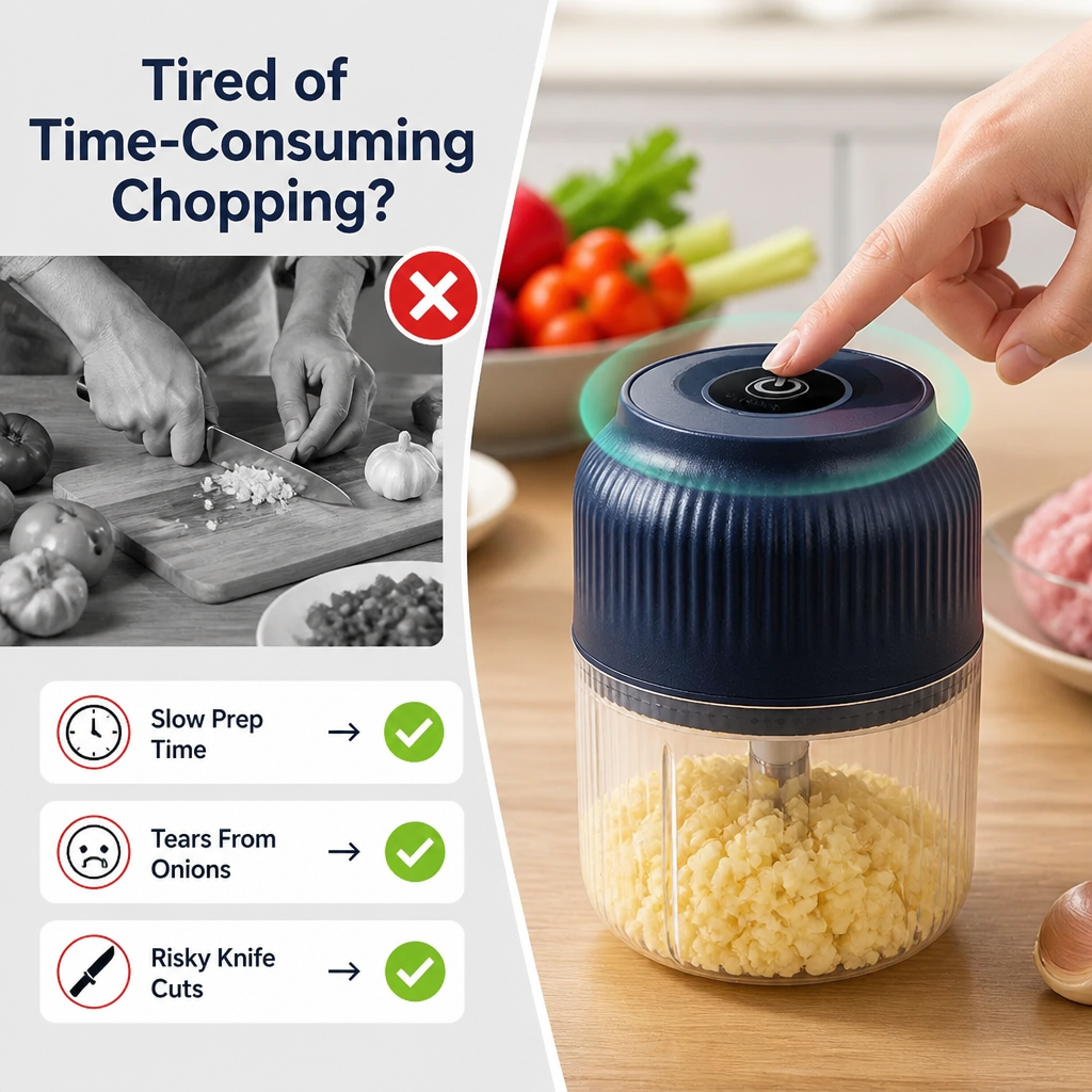 SwiftSlice™ — Chop Faster, Live Freer, and Cook Smarter Every Day