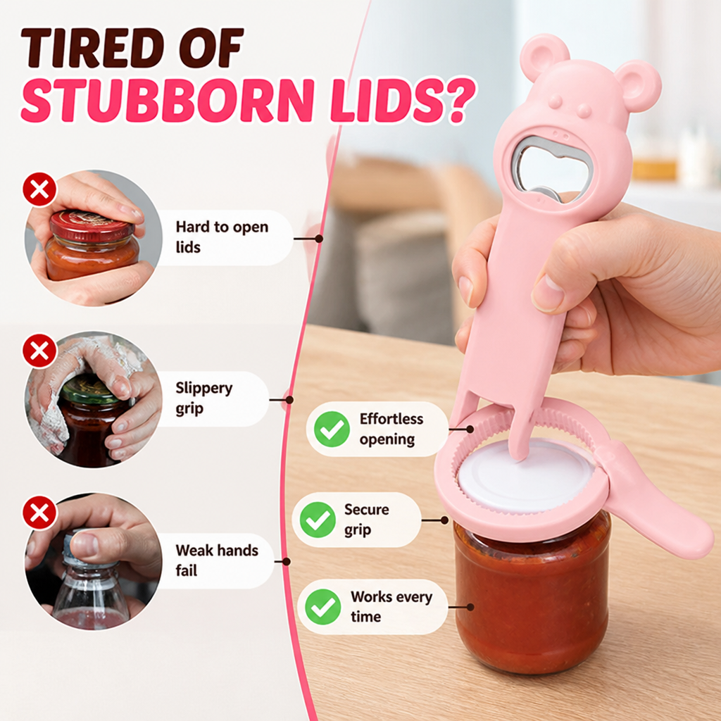 FlexiGripPro™ — Crush Stubborn Lids Instantly and Take Back Your Freedom