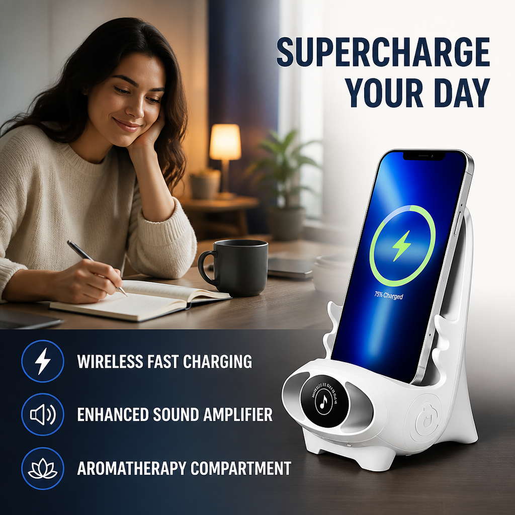 AuraLift™ — Supercharge Your Day with Style, Sound, and Serenity
