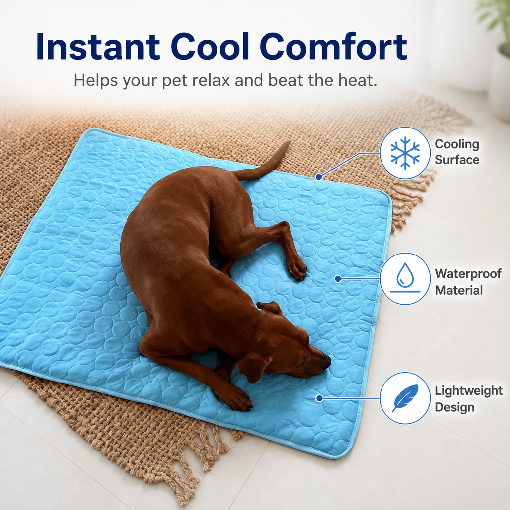 GlacierPaw™ — Ultimate Cool Comfort That Turns Heat Into Happy Calm