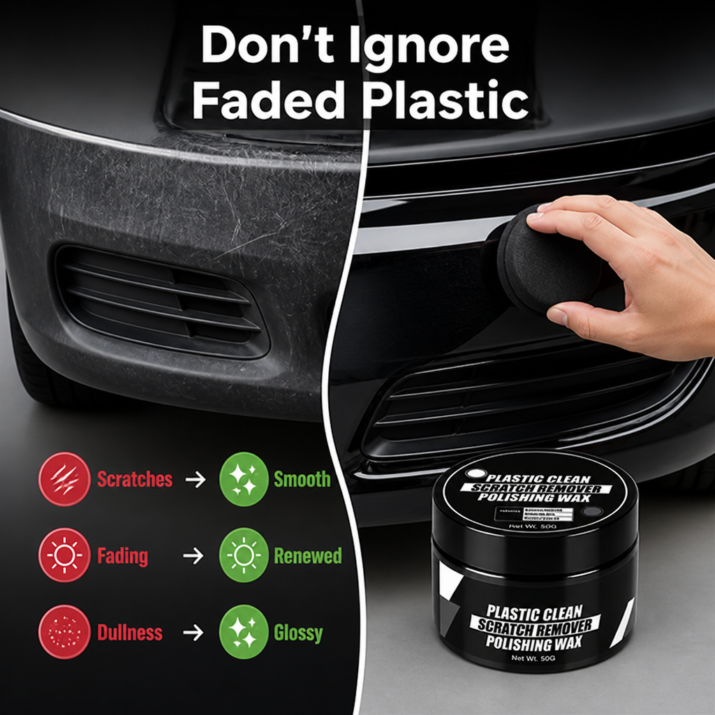 PlastiVanta™ Plastic Wax — Instantly Restore Your Car’s Glossy, Head-Turning Shine