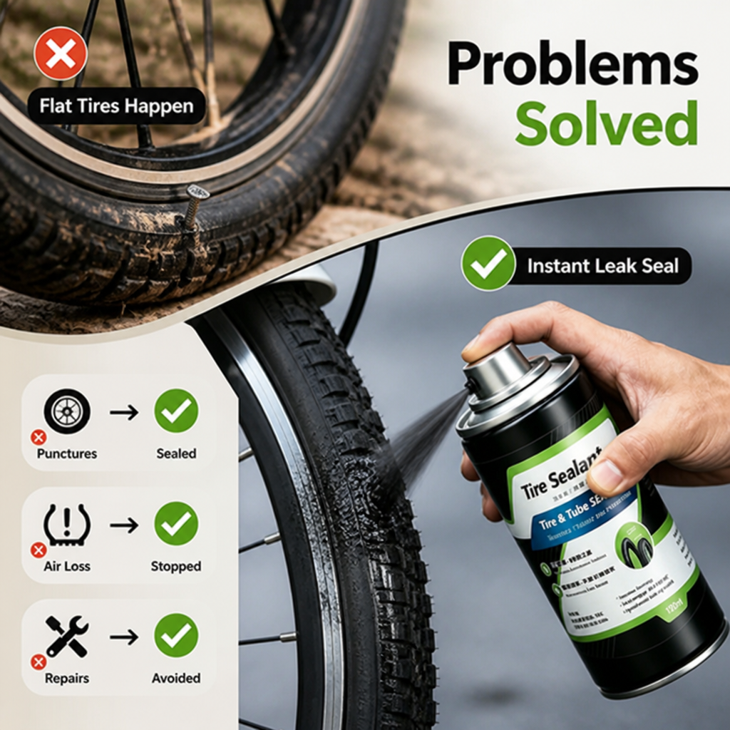 RideGuard™ — Instantly Seal Flats and Ride Fearlessly Every Mile