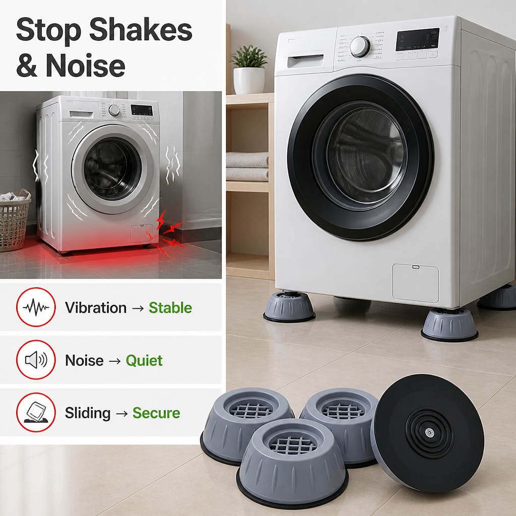 GripGuardPro™ — Lock in Rock-Solid Stability and Banish Noise for Good(4pcs)