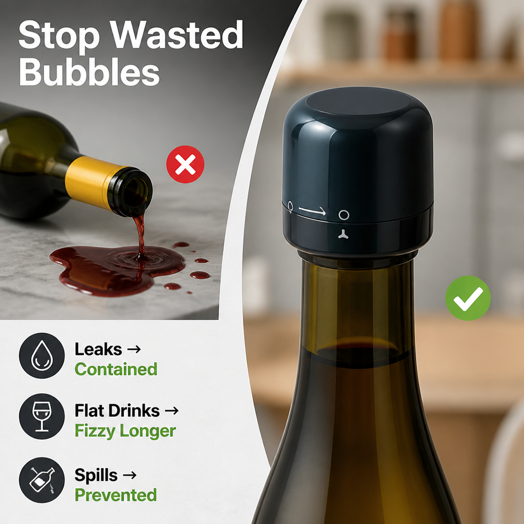 LumiSeal™ — Keep Every Bubble Bursting Fresh, Pour After Pour
