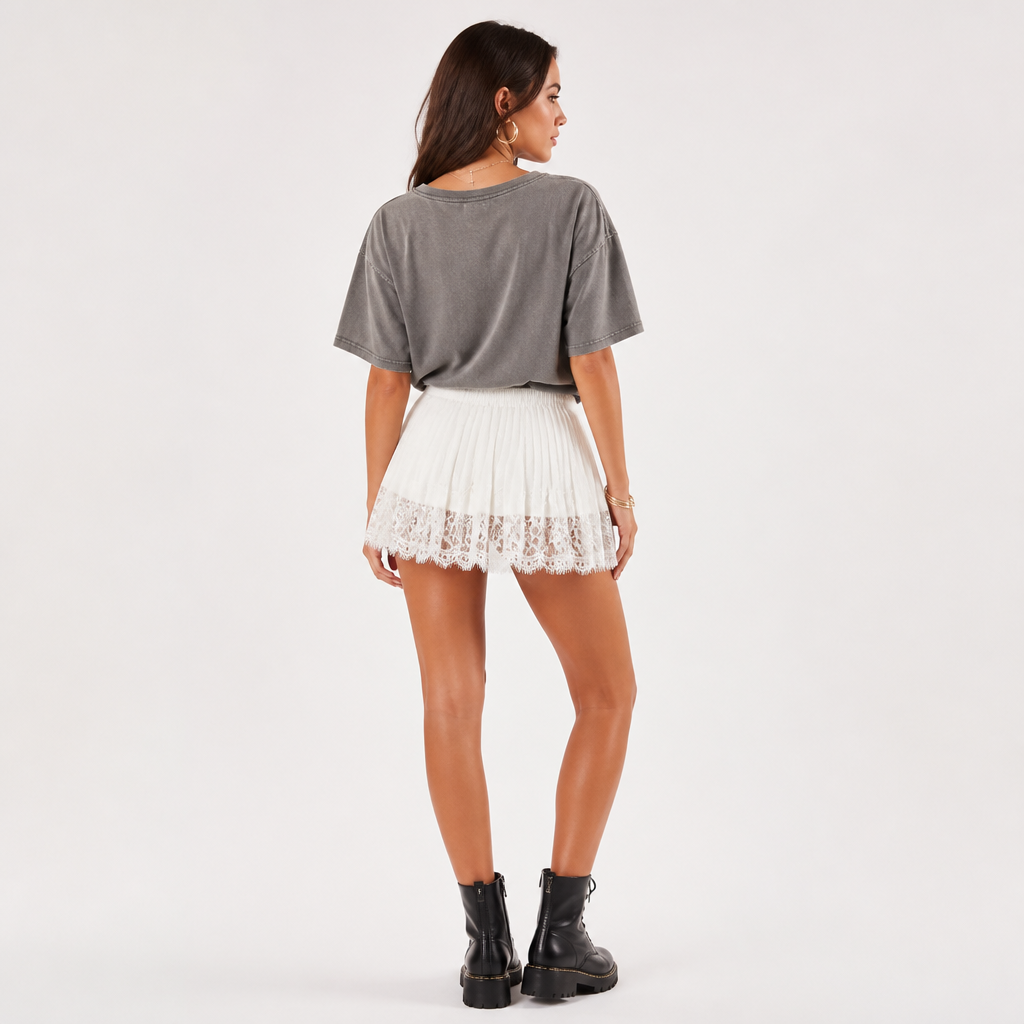 SelariaWave™ Mini Skirt — Unleash Your Radiance with Every Curve-Hugging Step