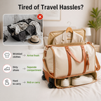 FreshFold™ — Arrive ready to go, with fresh-looking outfits and less travel stress