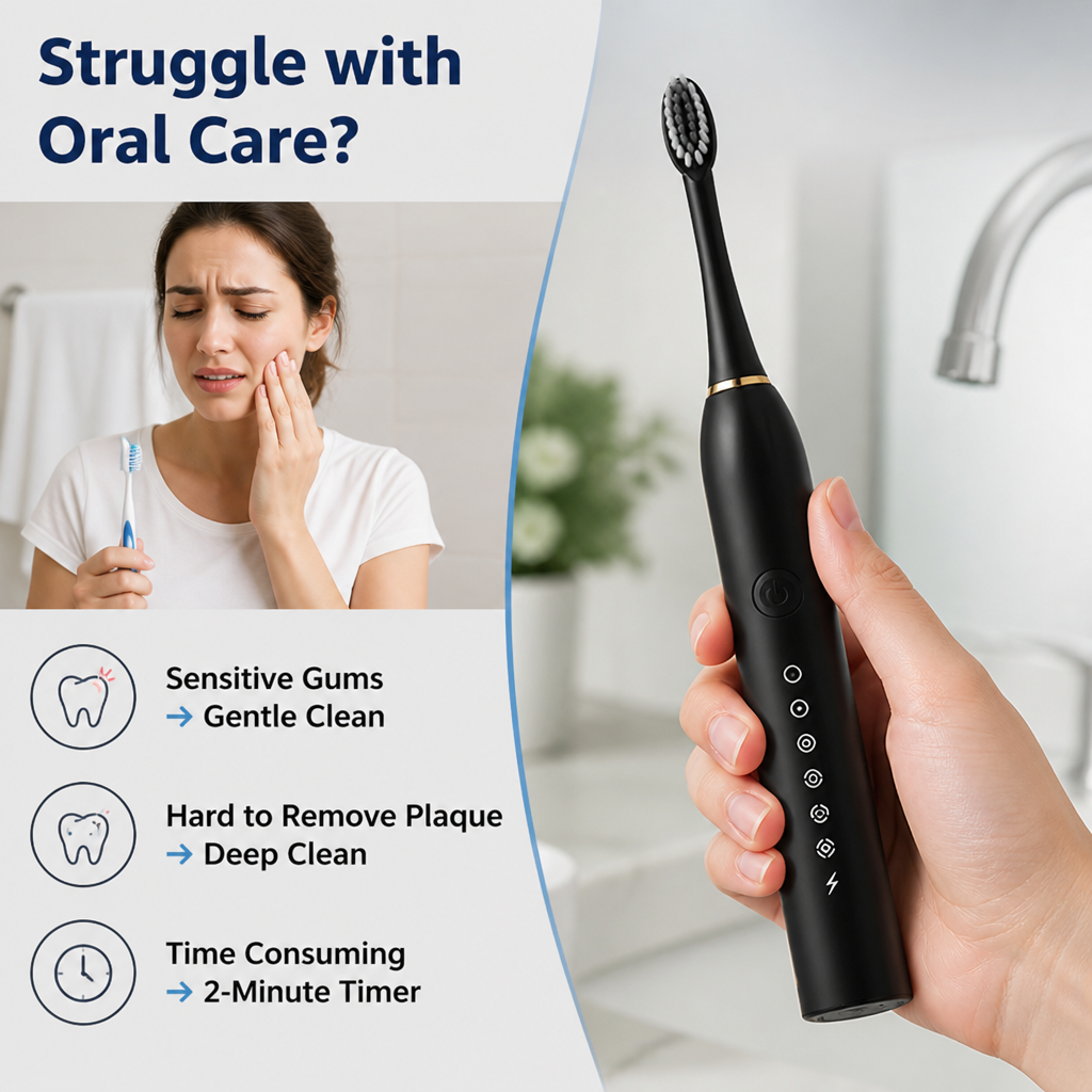 LumoraPulse™ — Experience a Pain-Free, Brilliant Clean That Revives Your Smile Every Day