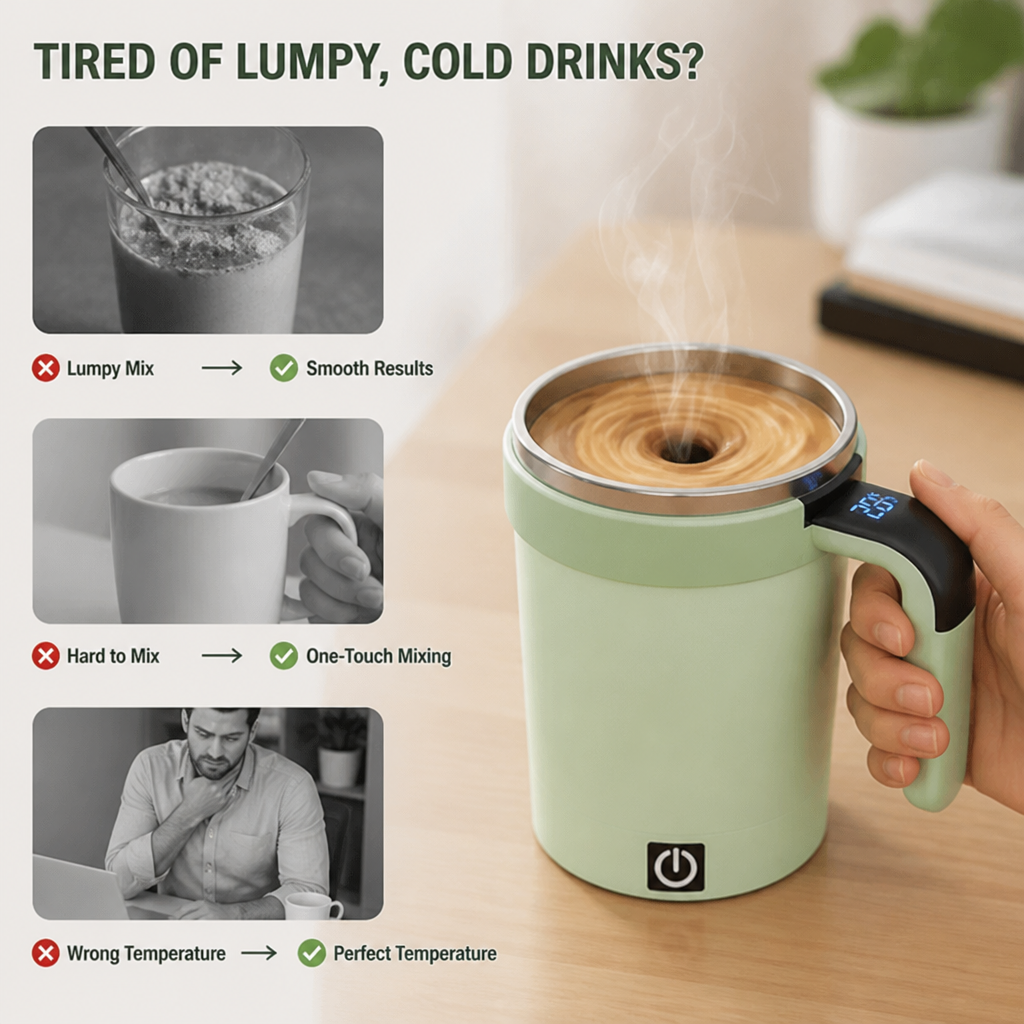 VortexSip™ — Instantly Perfect Drinks That Power Your Day Without the Hassle