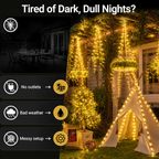 SolarFlare™ LED String Lights — Ignite Your Nights with Endless, Effortless Radiance