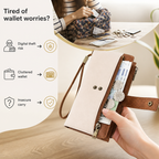LuminaShield™ Women's Wallet — Carry Confidence with Bulletproof Style and Ironclad Security