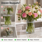 StemSculpt™ — Turn fresh flowers into a beautifully balanced centerpiece