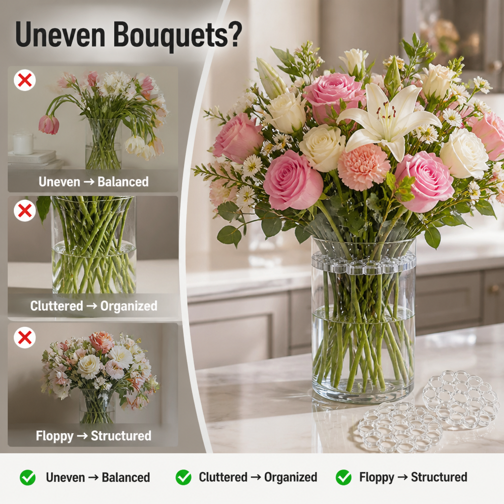 StemSculpt™ — Turn fresh flowers into a beautifully balanced centerpiece