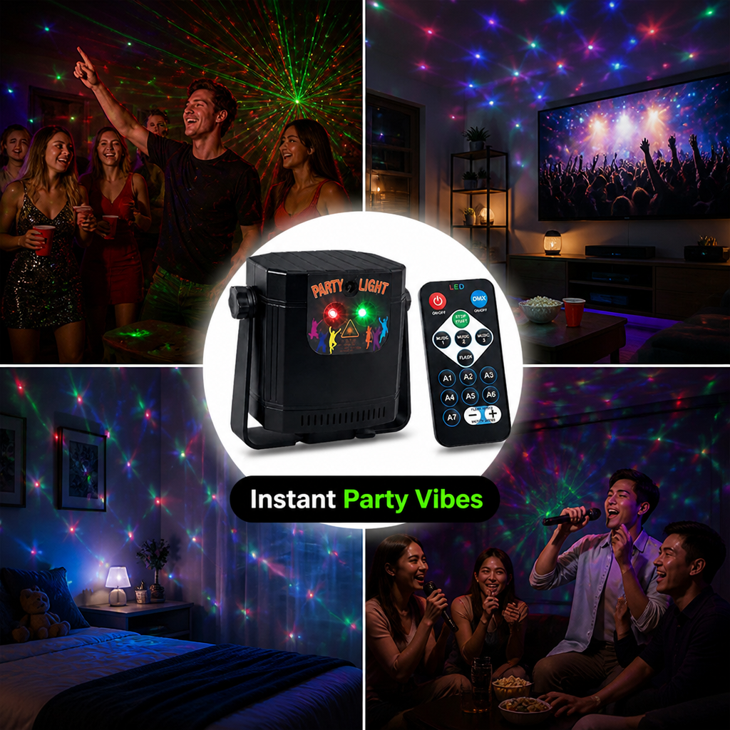 BeatLume™ — Turn Every Song Into a Room-Filling Light Show