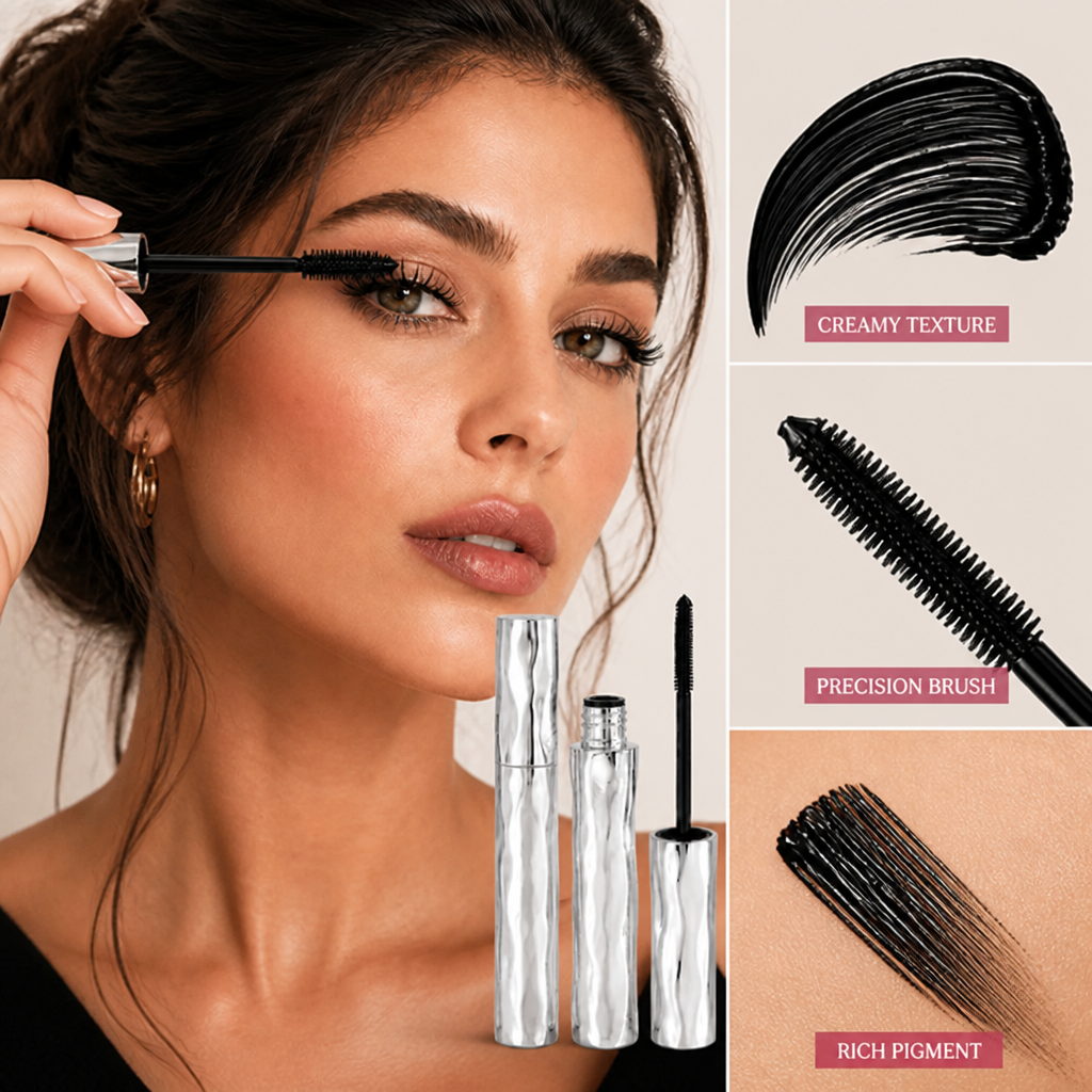 LushVanta™ Waterproof Curling Lengthening Mascara — Unstoppable Lash Power That Turns Every Eye Your Way