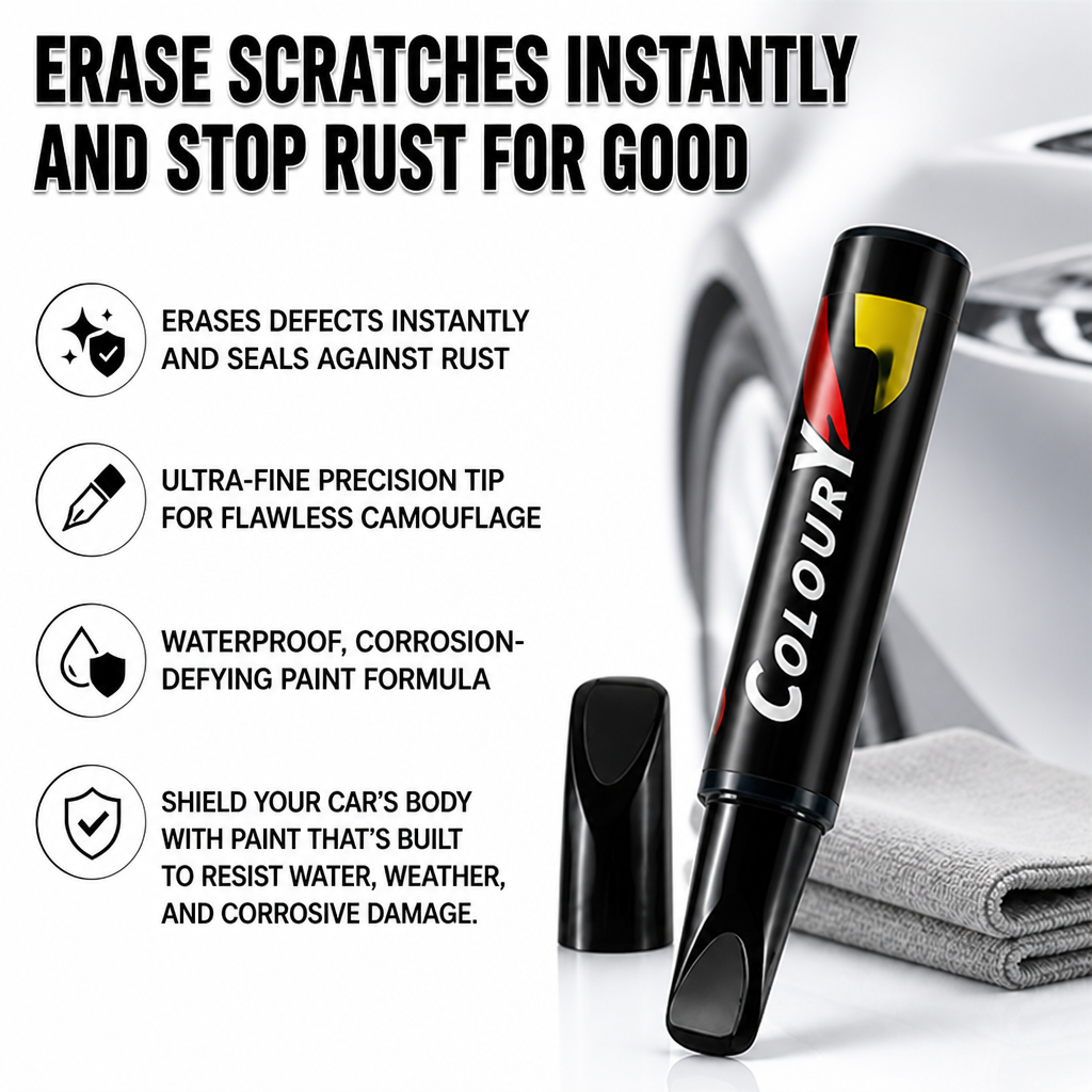 RevitaShade™ Touch Up Paint Pen — Erase Scratches Instantly and Stop Rust for Good