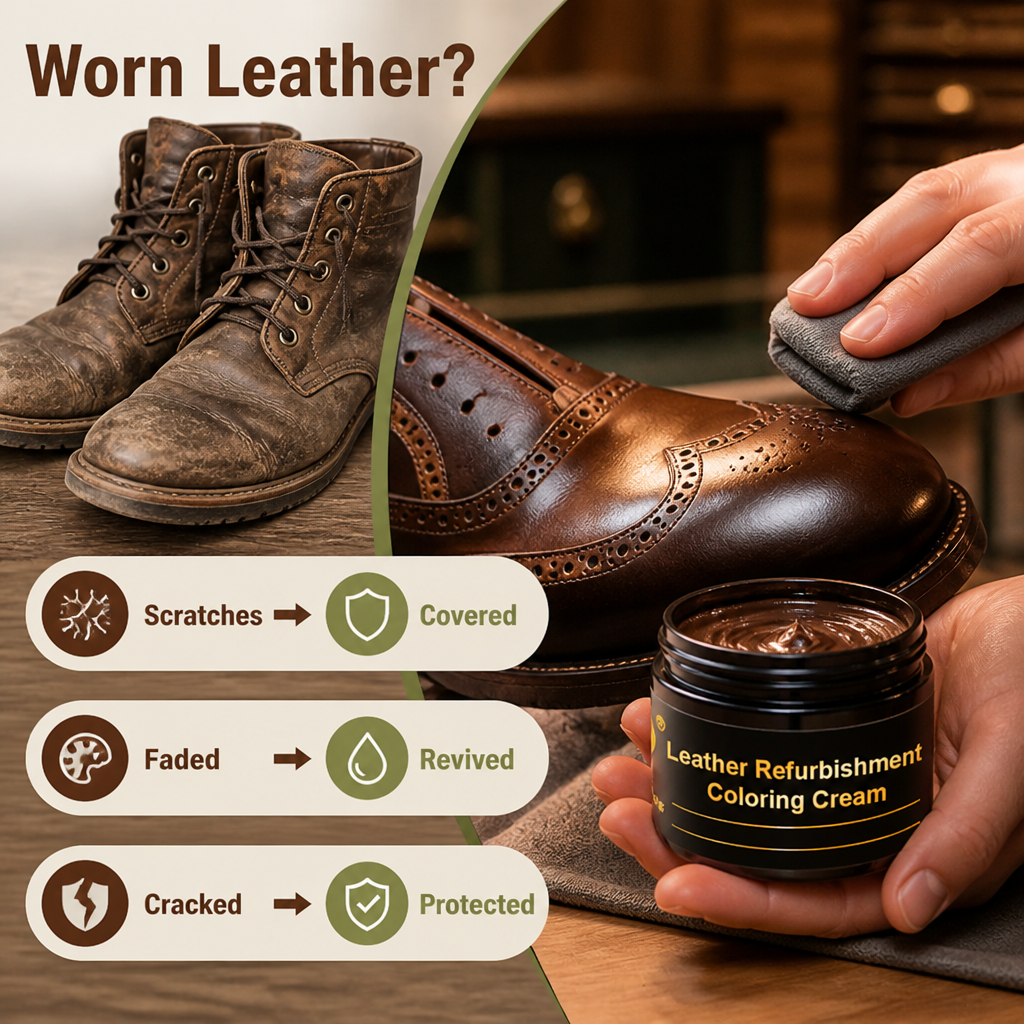 ColorLux™ Leather Revival Kit — Instantly Restore Your Leather’s Flawless, Head-Turning Glow