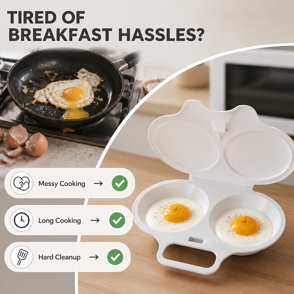 VitaSteam™ — Power Your Day with Perfectly Steamed Eggs in Minutes