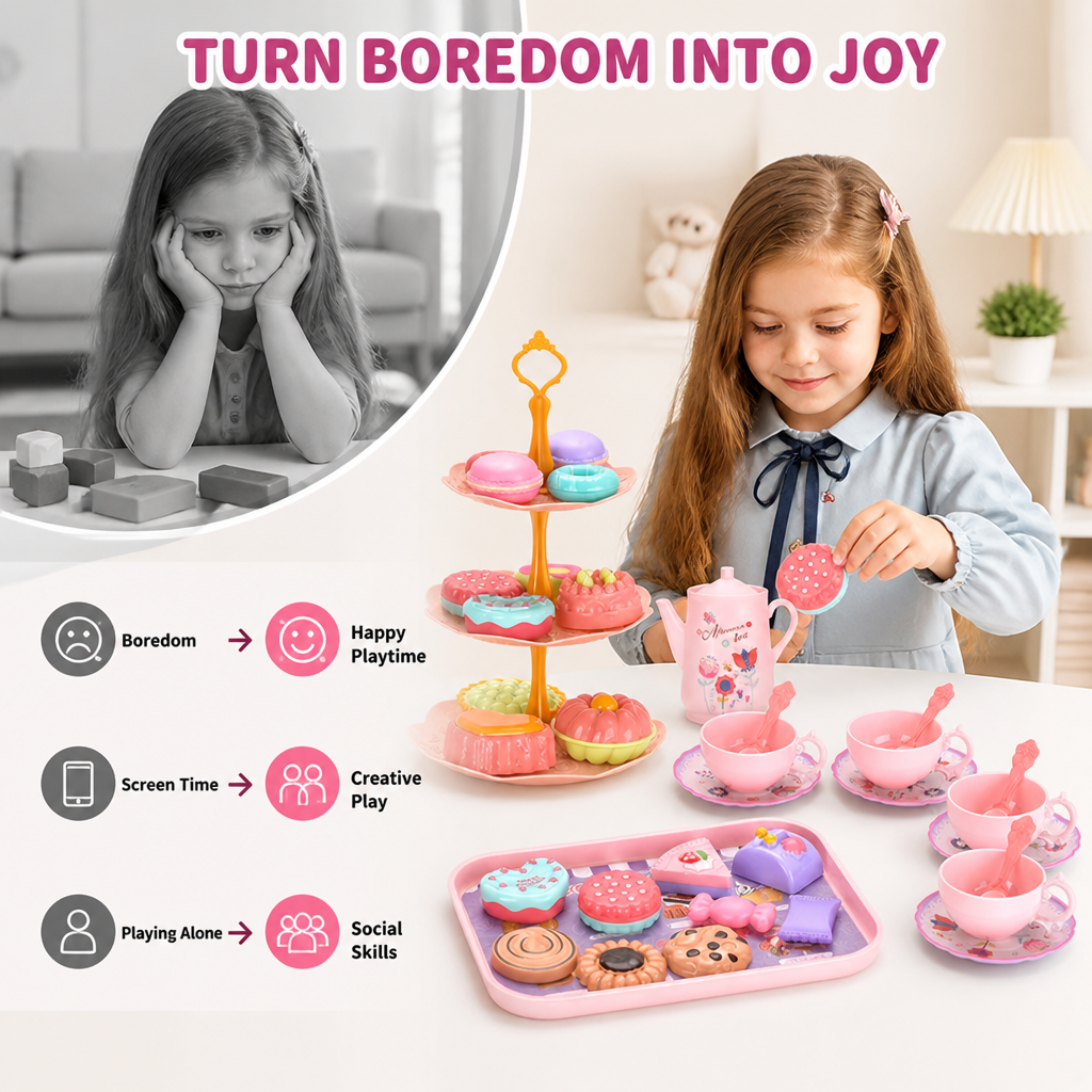 EnchantaPlay™ Tea Set — Unlock a World of Imagination and Confident Play Every Day