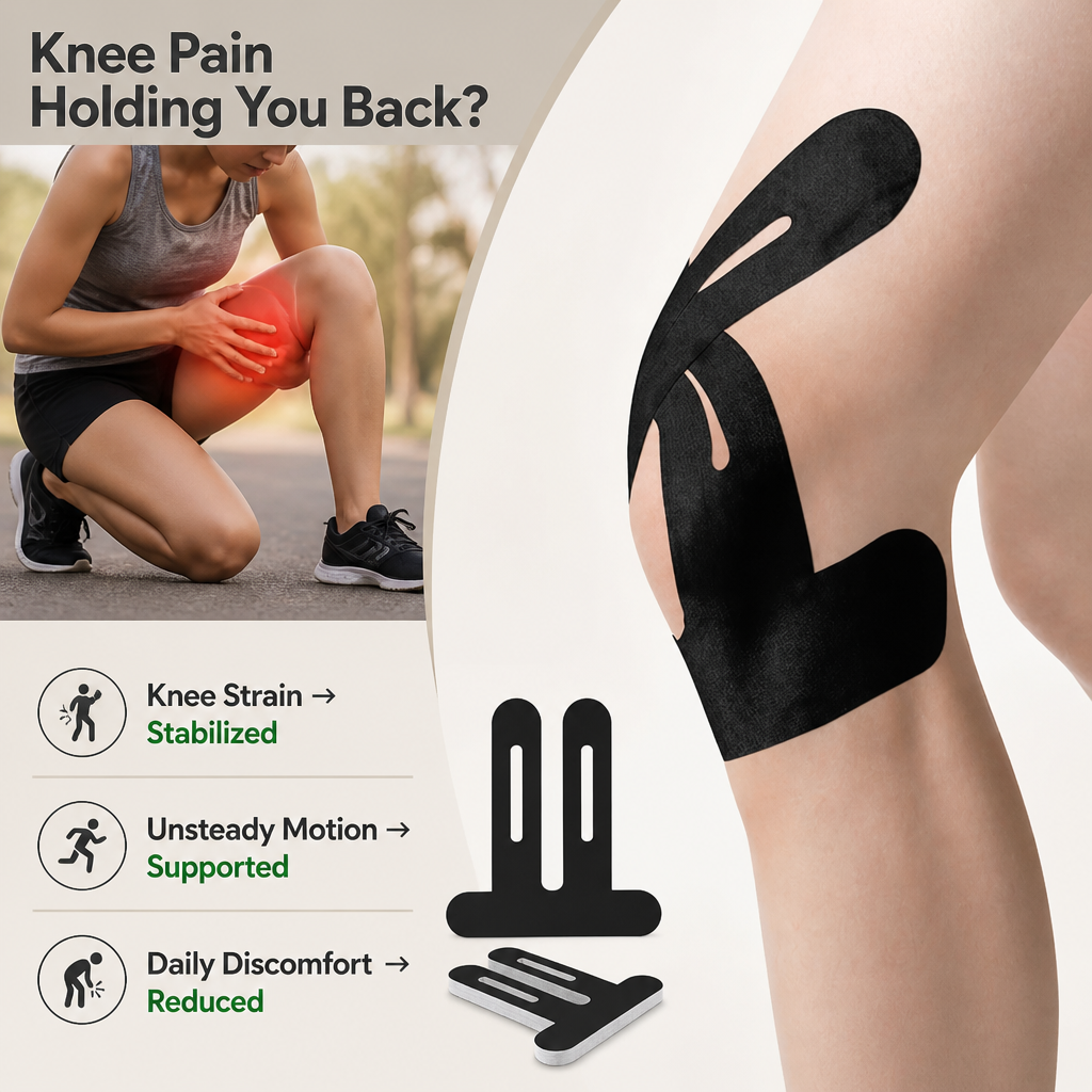 MoveSure™ — Keep Moving With Flexible Knee Support That Moves With You