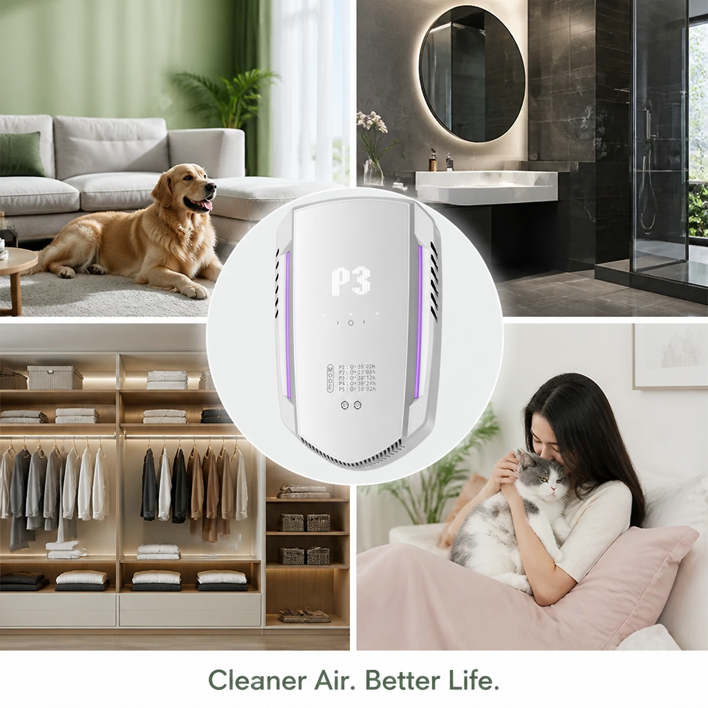 Aironvexa™— Breathe Easy and Live Free from Odors and Germs Every Day