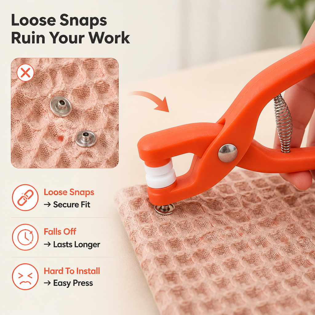 SnapMasterPro™ — Nail Durable, Perfect Snaps That Make Your Creations Shine for Life(100pcs)