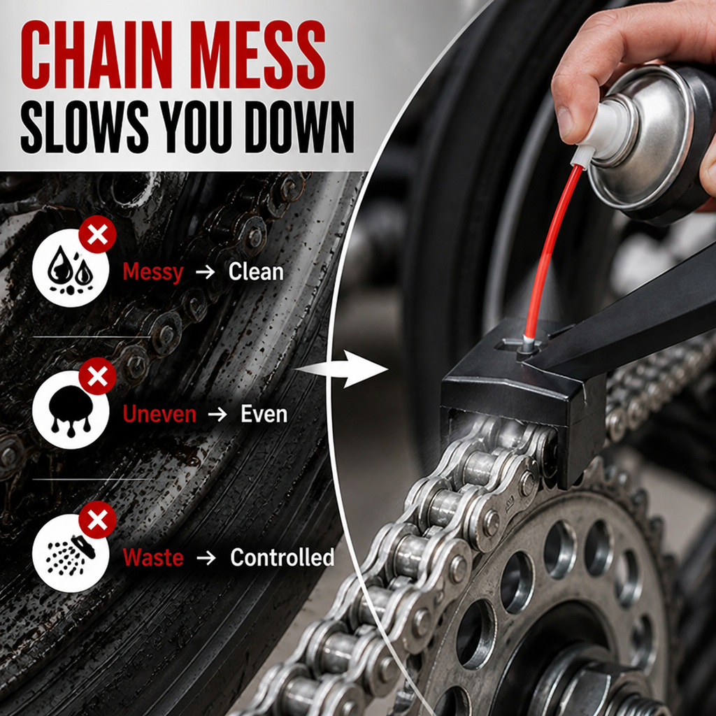 VeloMist™ Chain Lube Applicator — Unlock Silky-Smooth Rides with Effortless Precision