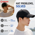 FeatherFlex™ Pro Cap — Breathe Easy, Stay Dry, and Look Unstoppable
