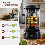 BlazeRoast™ — Unlock Juicy, Perfect Rotisserie Meals Without Any Mess or Stress