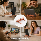 VeloriCharge™ — Power Up Instantly and Stay Hands-Free All Day